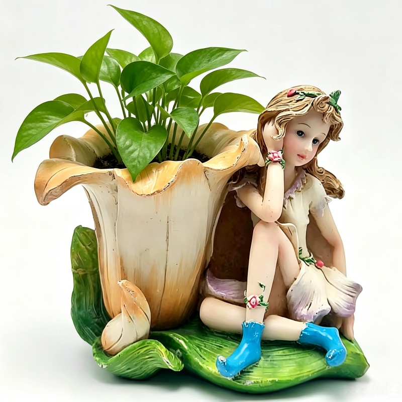 Flower Fairy Vase Cactus Silic - Potsticker Mold review and price