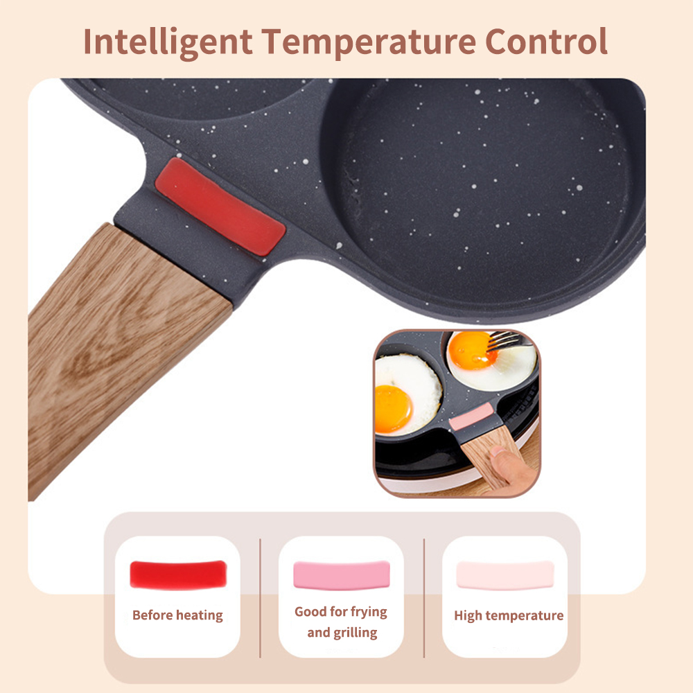 Non Stick 4-Cup Egg Frying Pan - Mini Pancake Griddle review and price