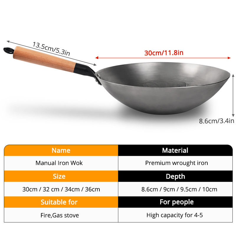 Chinese Iron Wok Handmade Forg - Cast Iron Corn review and price