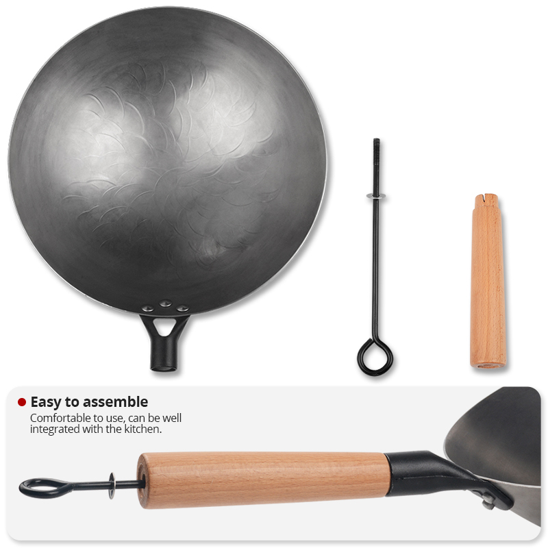Chinese Iron Wok Handmade Forg - Cast Iron Corn review and price