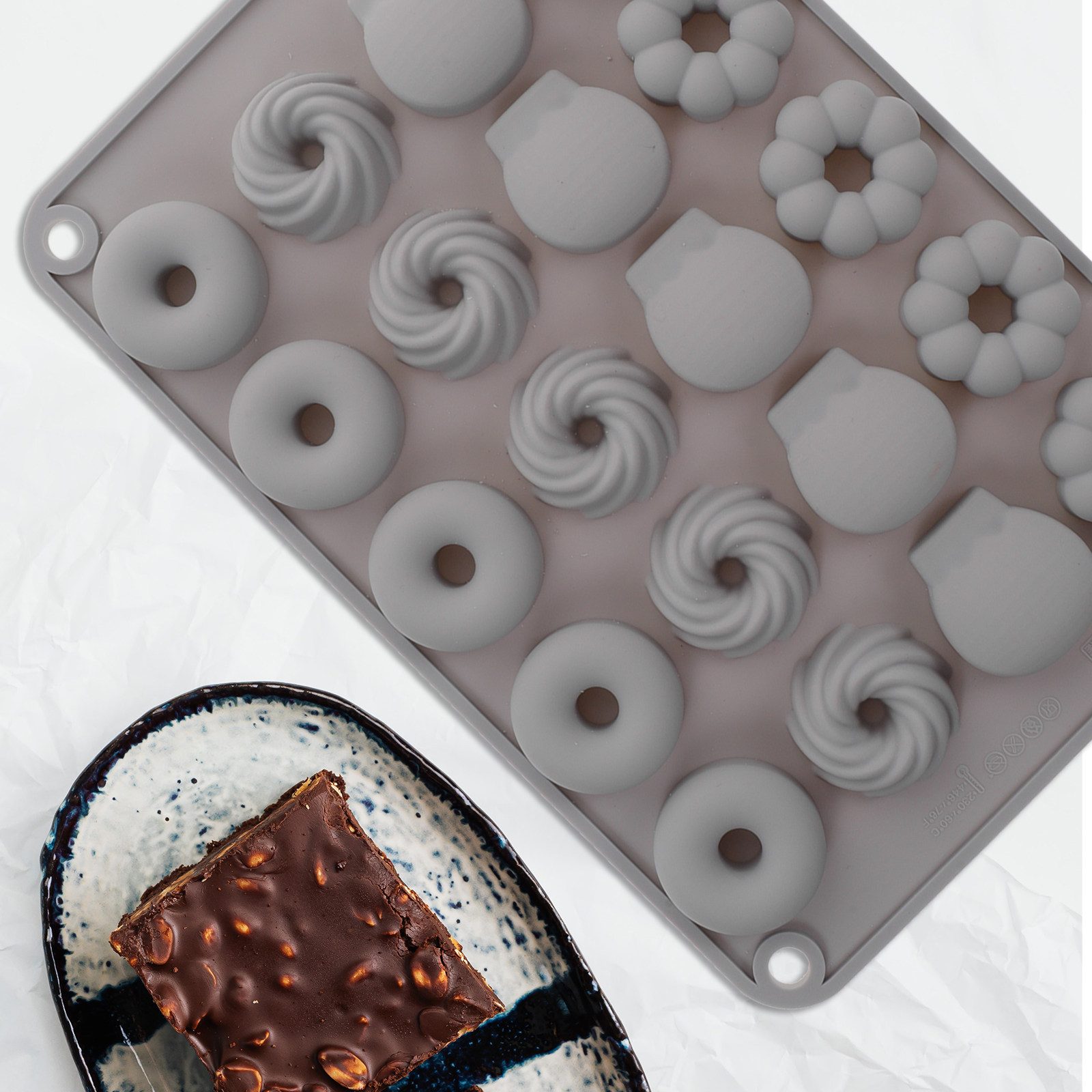 Mini Silicone Donut Mold Premi - Donut Mold Silicone review and price