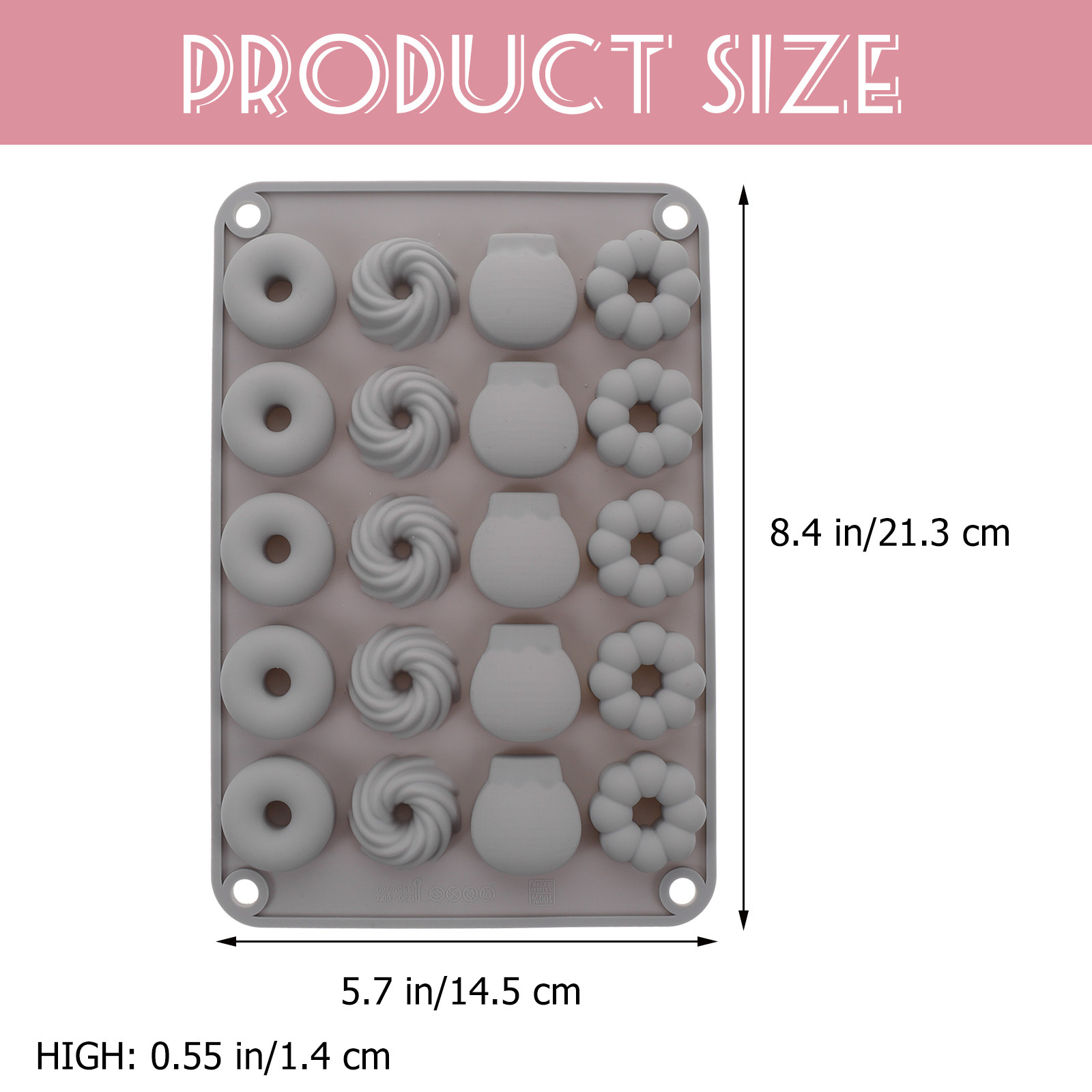 Mini Silicone Donut Mold Premi - Donut Mold Silicone review and price